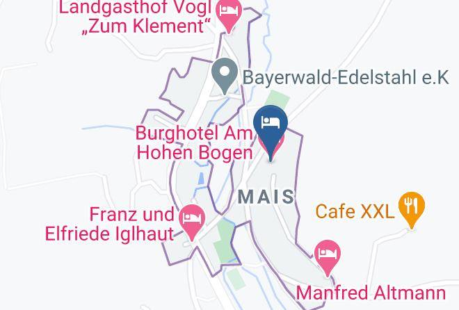 Cham - Burghotel Am Hohen Bogen Maps