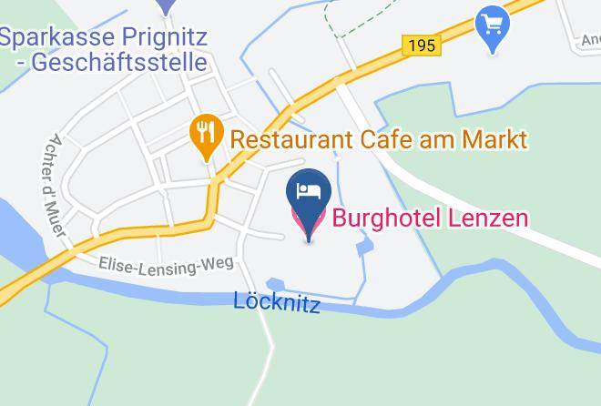 Prignitz - Burghotel Lenzen Maps
