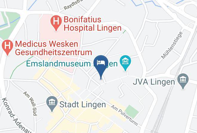 Emsland - Burghotel Lingen Maps