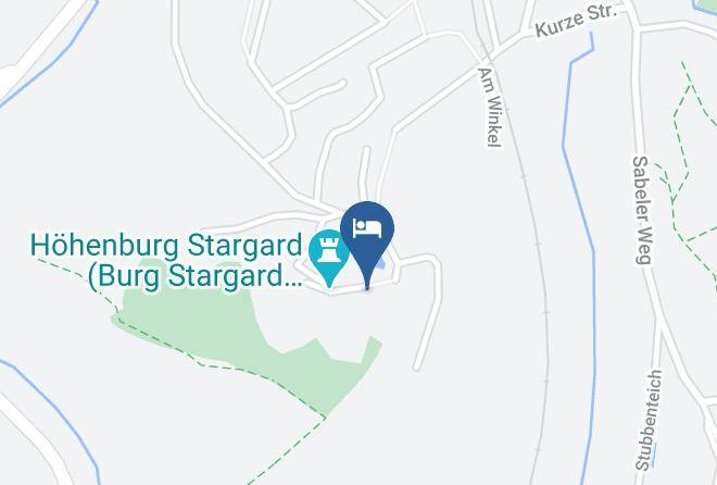 Mecklenburgische Seenplatte - Burghotel Stargard Maps