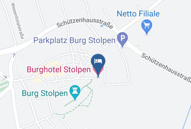 Sachsische Schweiz Osterzgebirge - Burghotel Stolpen Maps