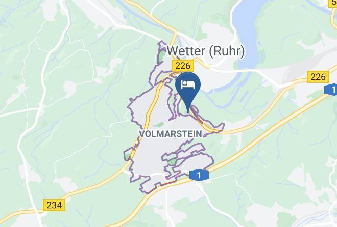 Ennepe Ruhr Kreis - Burghotel Volmarstein Maps