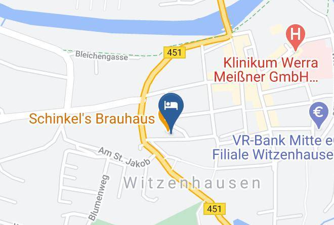 Werra Meisner Kreis - Frau Holle Land Hotel Maps