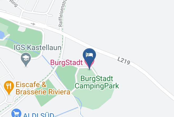 Rhein Hunsruck Kreis - Burgstadt Hotel Maps