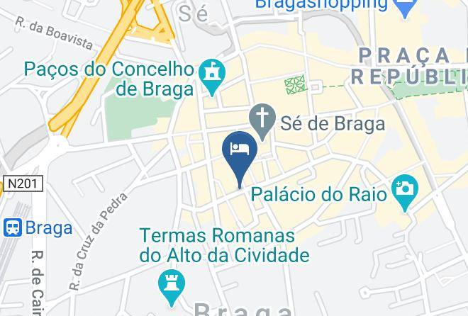 Cividade - Burgus Tribute & Design Hotel Maps