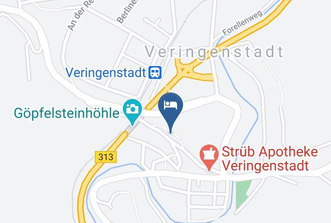 Sigmaringen - Burgweg Ferienwohnung Glockler Hermann Maps