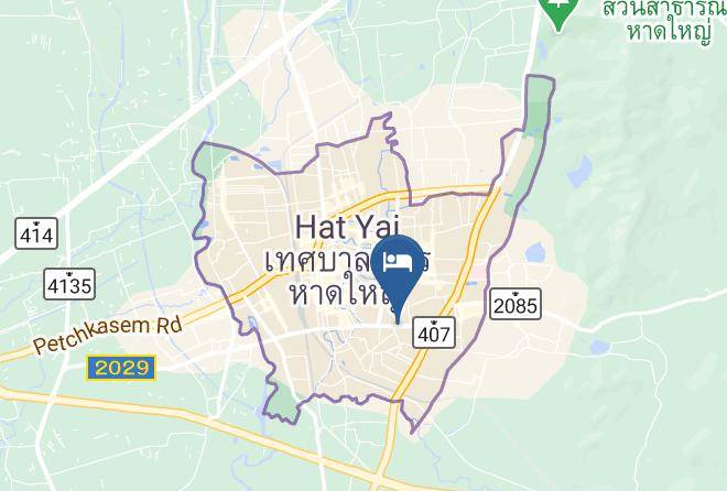 Amphoe Hat Yai - Buri Sriphu Boutique Hotel Maps