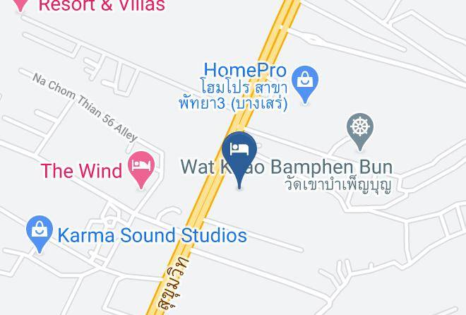 Amphoe Sattahip - Buritara Resort And Spa Maps