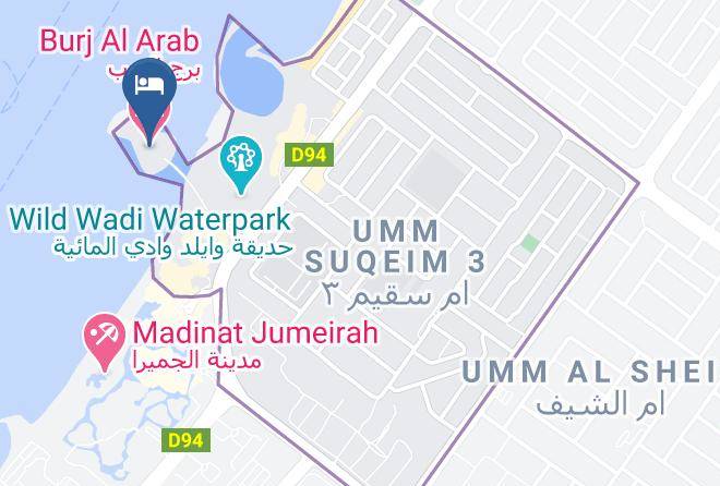 Dubai - Burj Al Arab Maps