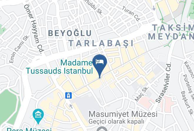 Beyoglu - Burj Al Istanbul Hotel Maps