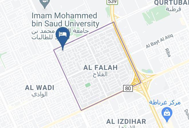 Burj Alhayah Hotel Suites Map