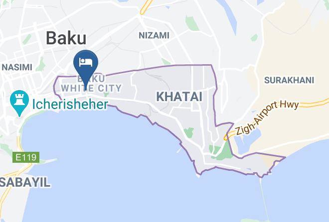 Baki - Burj Hotels Sahil Maps