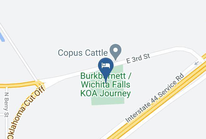Wichita - Burkburnett Wichita Falls Koa Journey Maps