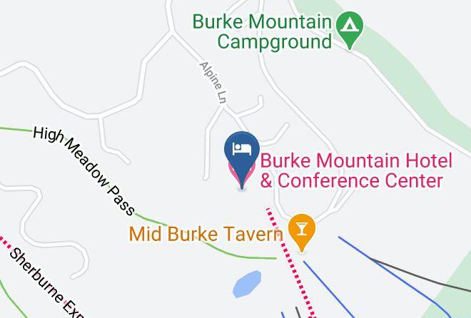 Burke Mountain Hotel & Conference Center Map