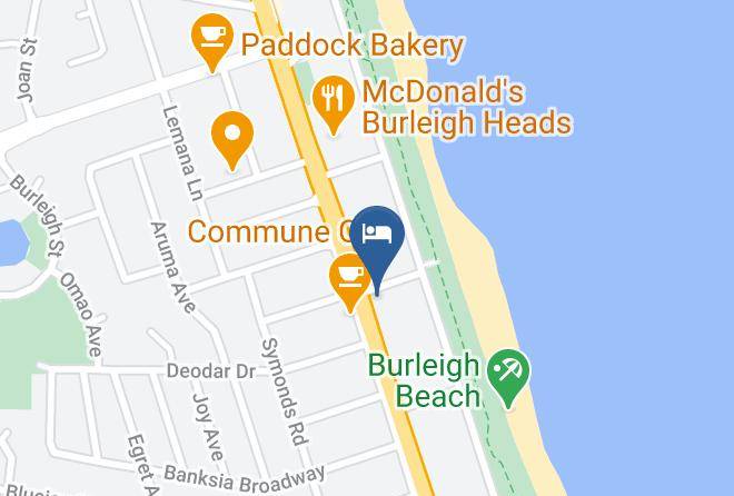 Burleigh Break Map