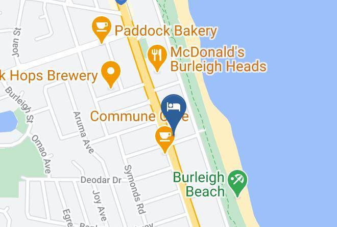 Gold Coast - Burleigh On The Beach Maps