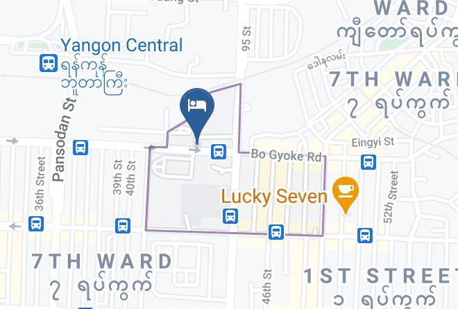 Yangon West - Burmista Boyoke Rd Maps