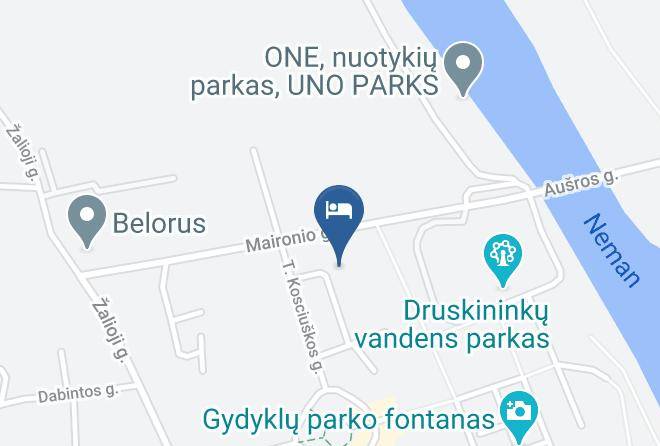 Druskininkai - Burmistro Namas Maps