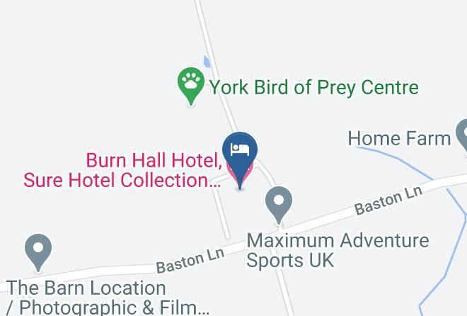 North Yorkshire - Burn Hall Hotel Sure Hotel Collection By Best Western Maps