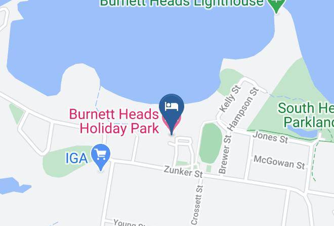 Bundaberg - Burnett Heads Holiday Park Maps