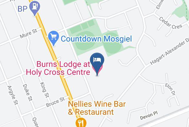 Dunedin - Burns Lodge At Holy Cross Centre Maps