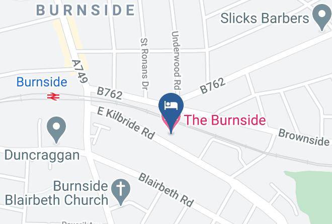 South Lanarkshire - The Burnside Hotel Maps
