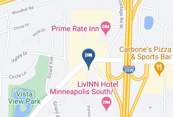 Burnsville Inn & Suites Map