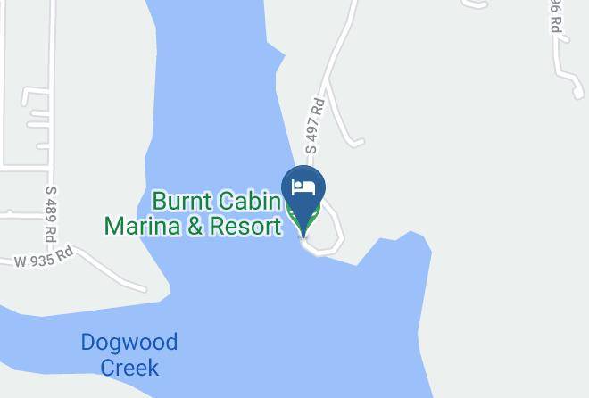 Cherokee - Burnt Cabin Marina & Resort Maps