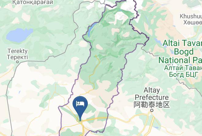 Altay Region - Burqin Ronghe Business Hotel Maps