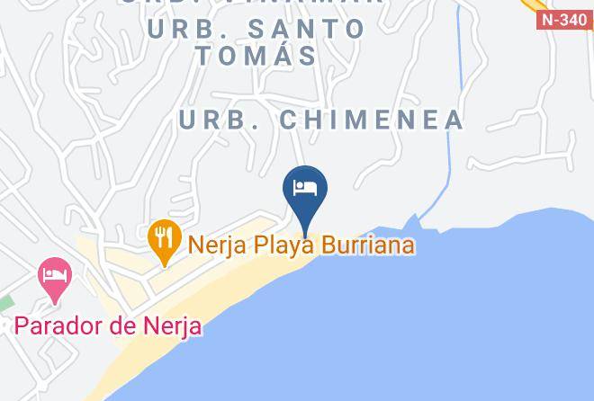 Malaga - Playa De Burriana Nerja Maps