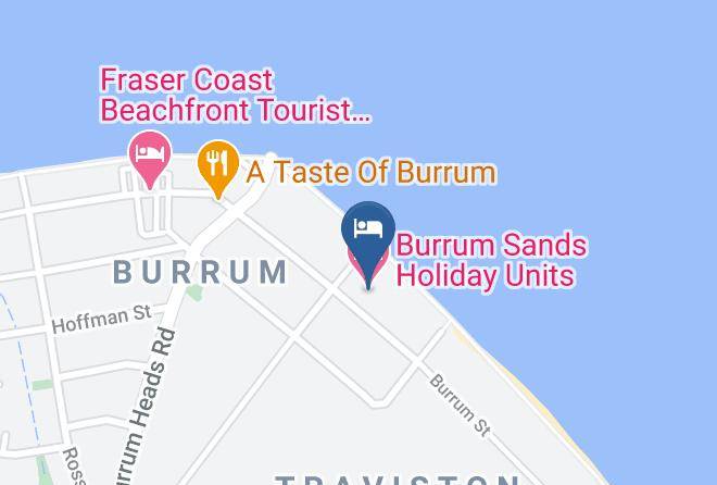 Fraser Coast - Burrum Sands Holiday Units Maps
