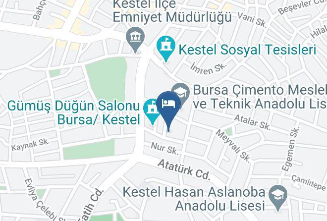 Kestel - Bursa Kestel Musa Amca Ogretmen Evi Ve Aksam Sanat Okulu Maps