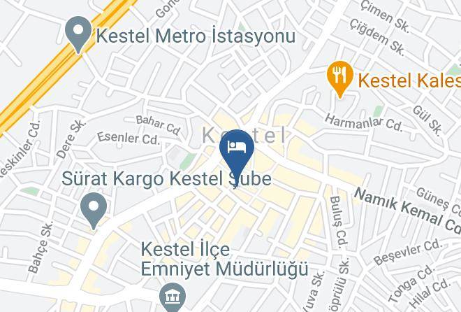 Kestel - Bursa Pasazade Hotel Maps