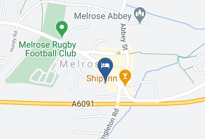 Scottish Borders - Burts Hotel Maps
