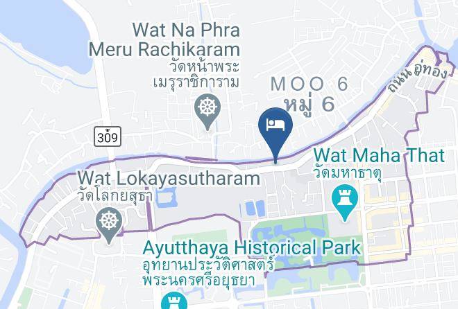 Amphoe Phra Nakhon Si Ayutthaya - Busaba Cafe & Meal Maps