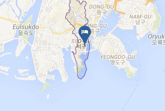 Seogu - Busan Backpackers Maps