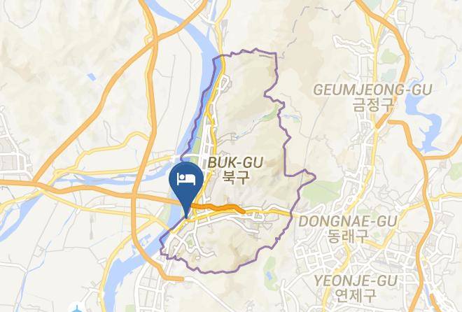 Bukgu - Busan Bardot Hotel Maps