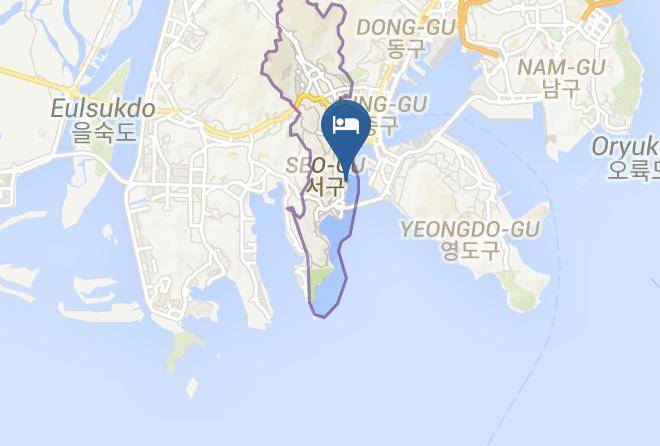 Seogu - Busan Beach Hotel Maps
