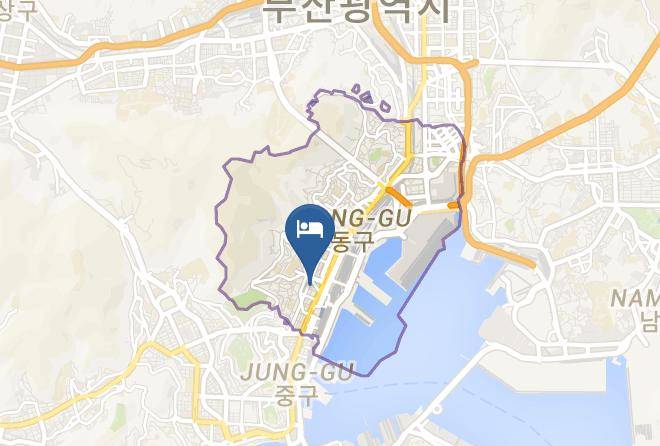 Donggu - Busan Mokhwa Motel Maps
