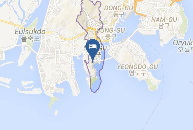 Busan Songdo Q Five Hotel Map