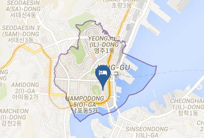 Busan Tourist Hotel (부산 관광 호텔) Map