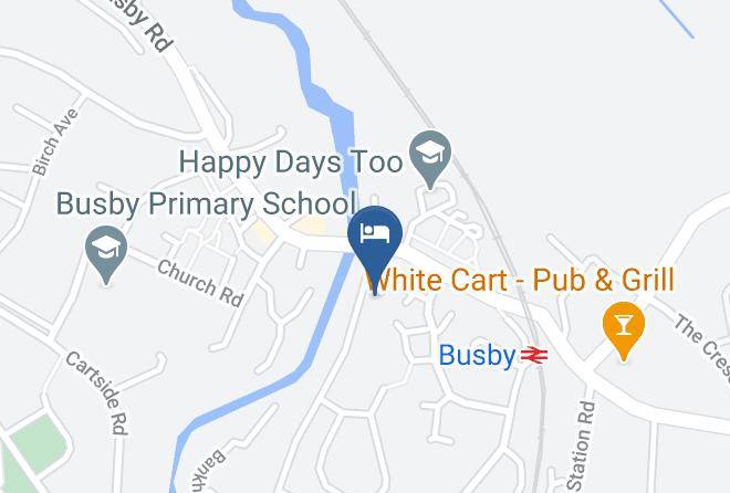 Busby Hotel Map