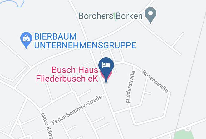 Borken - Busch Haus Fliederbusch Ek Maps