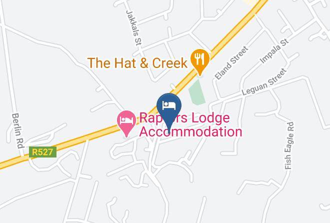 Bushglam Luxury Holiday Home Map