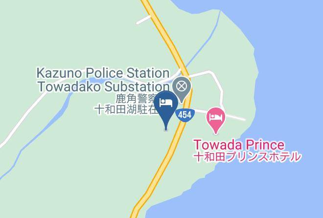 Kosaka Townkazuno District - Bushiness Hotel Koyoen Maps