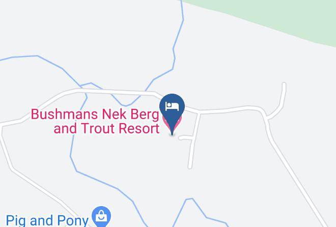 Harry Gwala - Bushmans Nek Berg And Trout Resort Maps