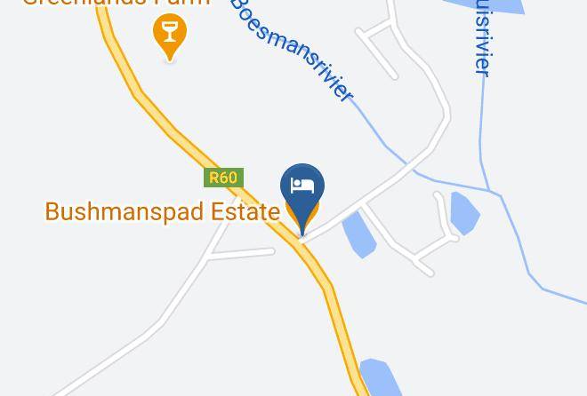 Cape Winelands - Bushmanspad Estate Maps