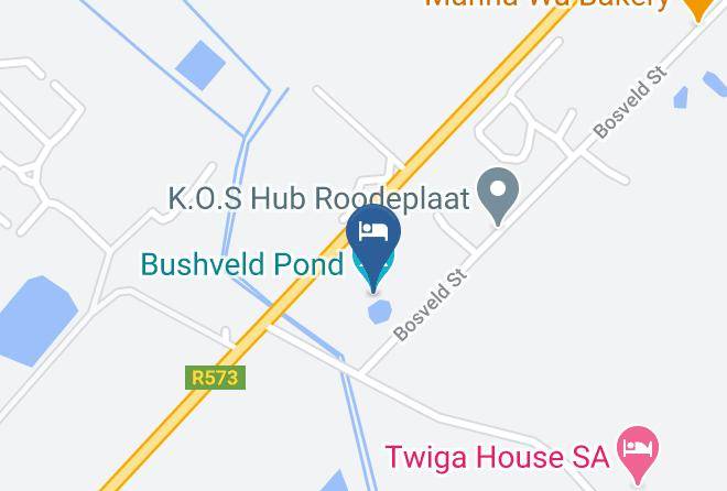 City Of Tshwane - Bushveld Pond Maps
