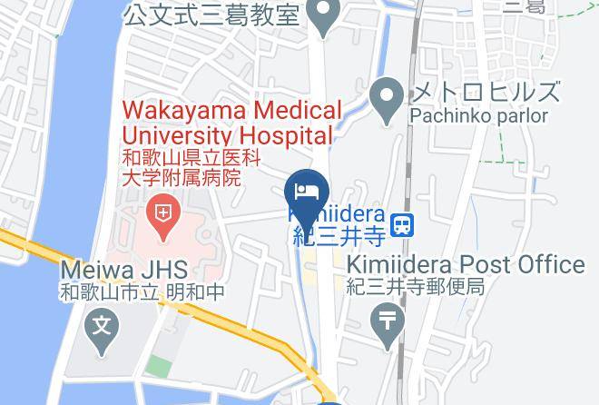 Wakayama City - Busines Hotel Kei Maps