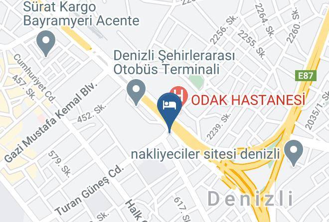 Pamukkale - Business Address Hotel & Spa Center Denizli Maps
